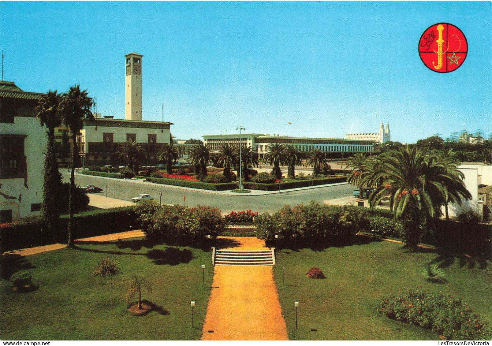 MAROC - Casablanca - Vue Sur La Place Des Nations Unies - Colorisé - Carte Postale - Casablanca