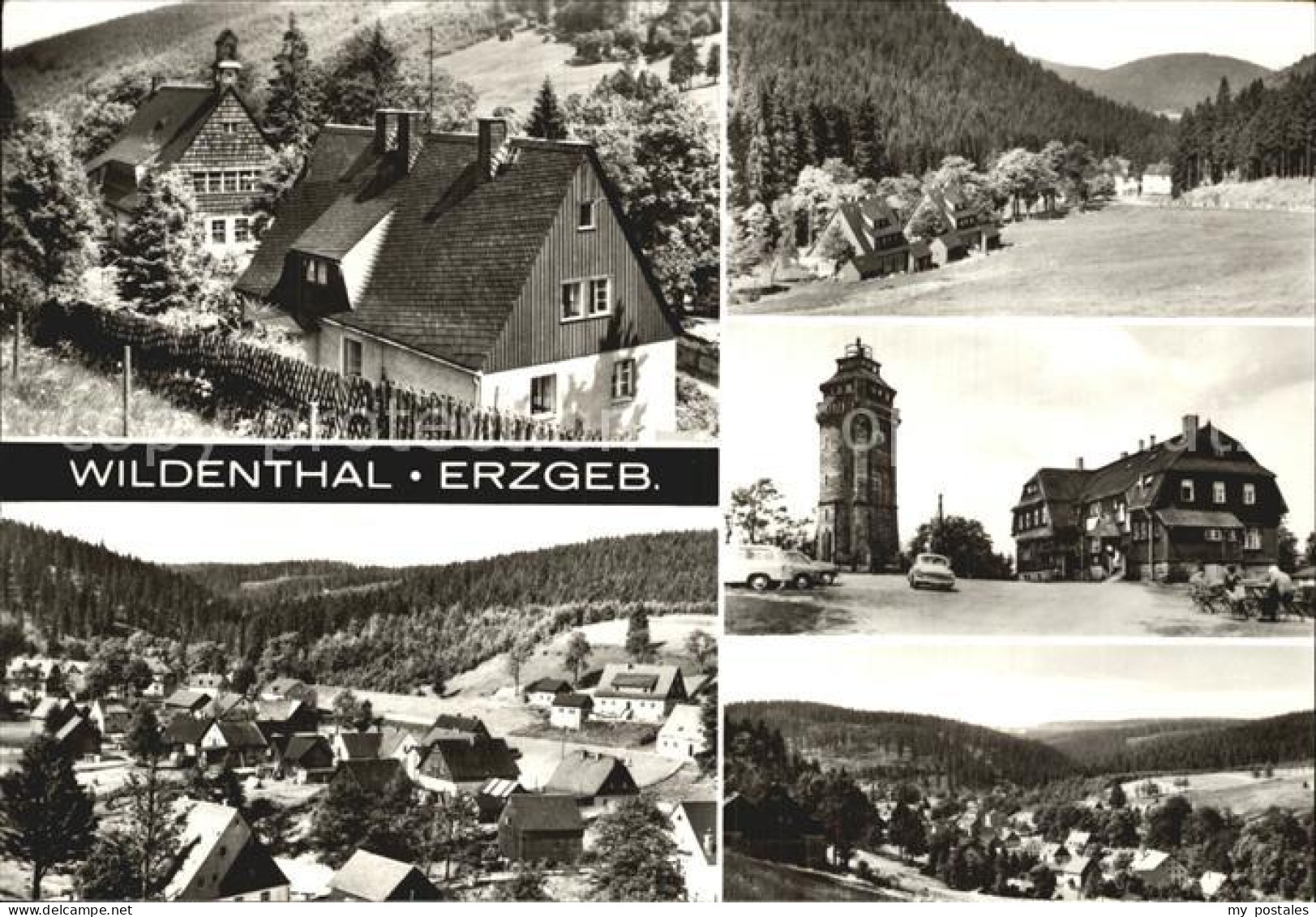 72427863 Wildenthal Eibenstock Berghotel Mit Aussichtsturm Auersberg Wildenthal - Eibenstock