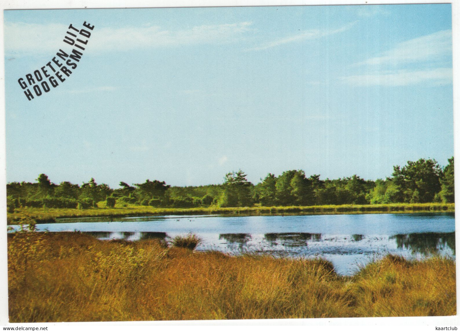 Groeten Uit Hoogersmilde - (Drenthe, Nederland/Holland) - Rietkraag, Meertje - Smilde