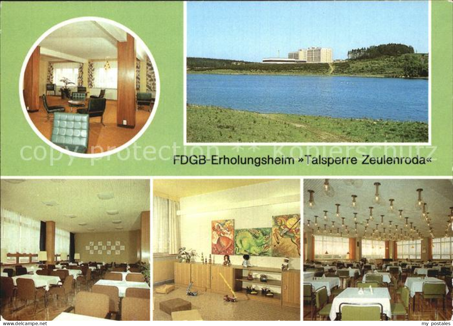 72426975 Zeulenroda-Triebes FDGB Erholungsheim Talsperre Restaurant Seeblick Kin - Zeulenroda