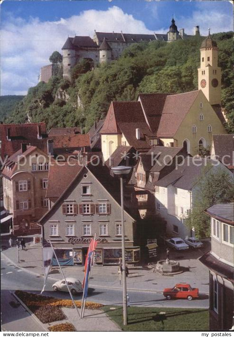 72425812 Heidenheim Brenz Ortsblick Mit Schloss Hellenstein Heidenheim - Heidenheim