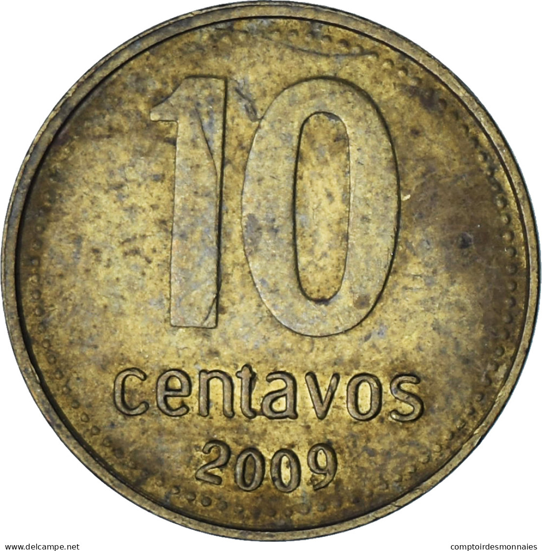 Argentine, 10 Centavos, 2009 - Argentina