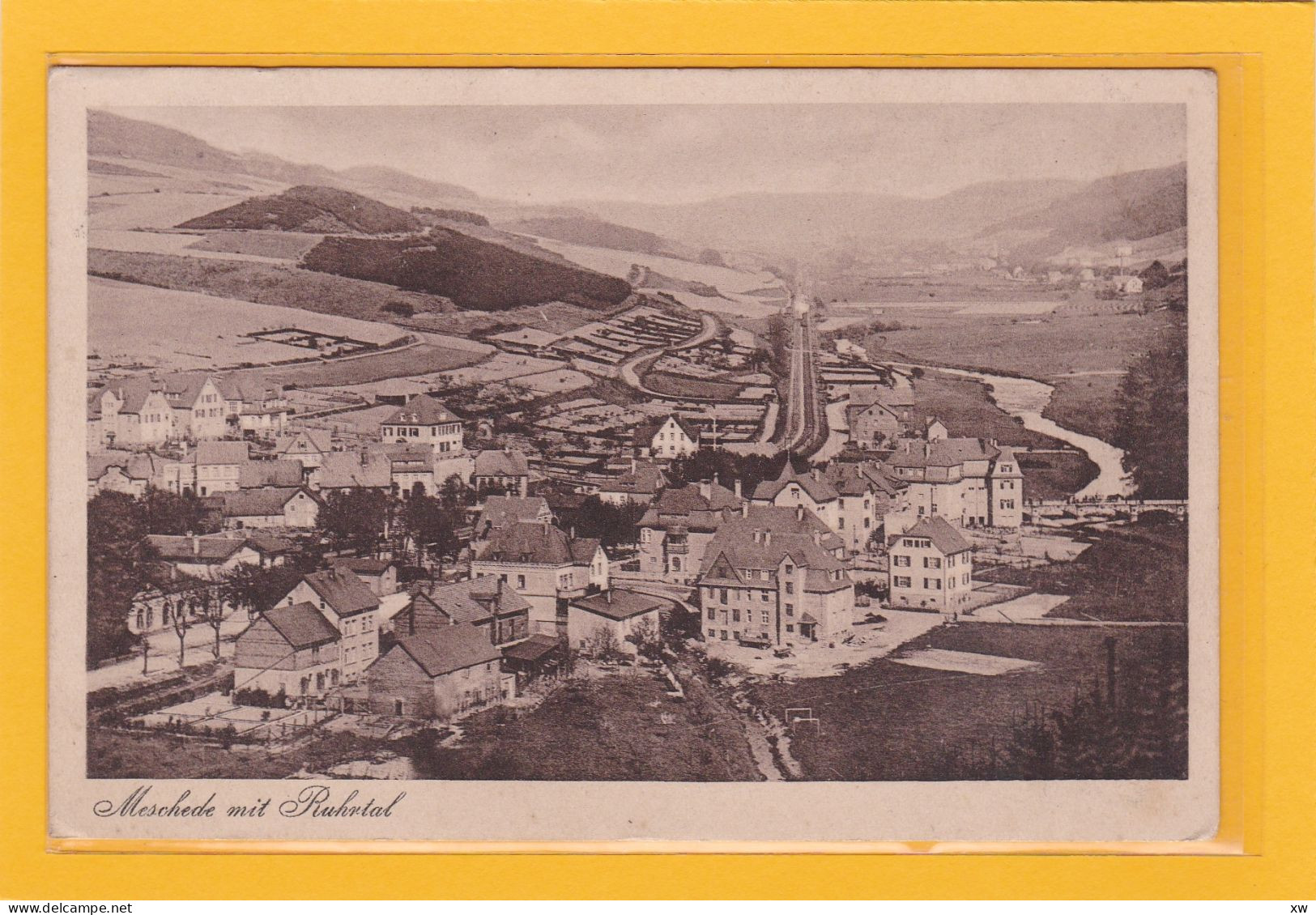 ALLEMAGNE - RHENANIE DU NORD WESTPHALIE - MESCHEDE - MIT RUHRTAL - A0804 - Meschede