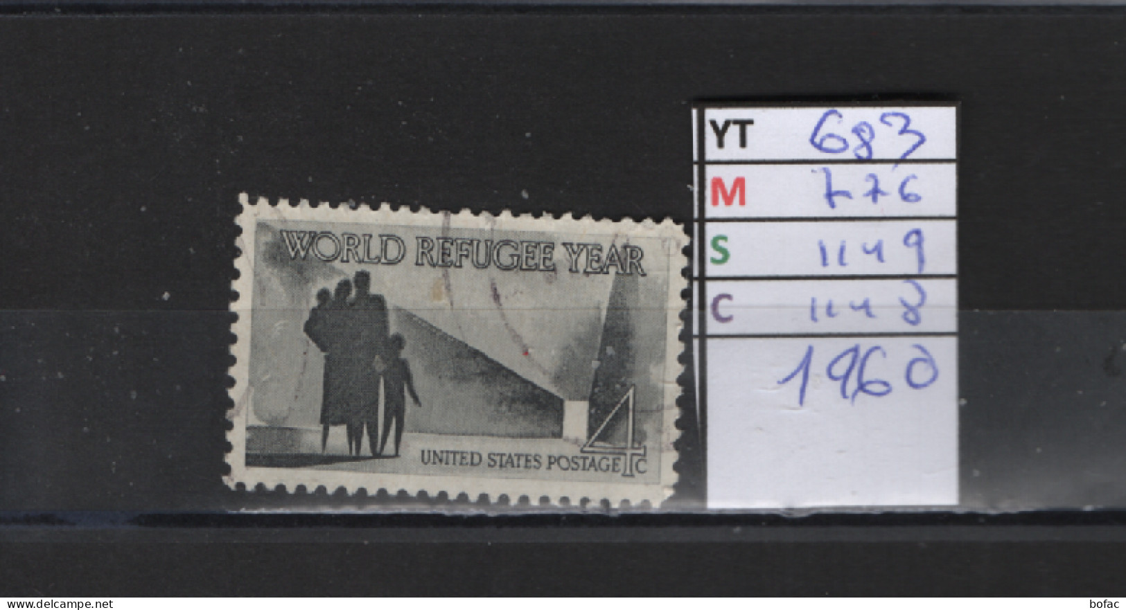 PRIX FIXE Obl  681 YT 774 MIC 1147 SCO 1146 GIB Thomas G. Masaryk * 1960  58A/08 - Gebraucht