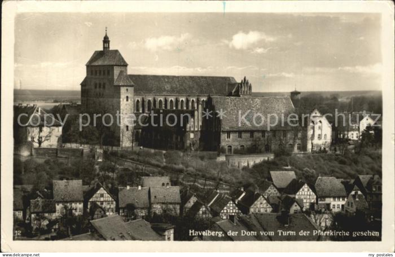 72424364 Havelberg Dom Blick Vom Turm Der Pfarrkirche Havelberg - Havelberg