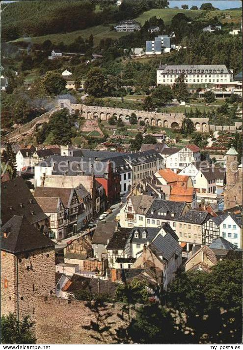 72424124 Bad Muenstereifel Marktstr Stadtmauer Staedt Kurhaus Haus Des Kurgastes - Bad Münstereifel