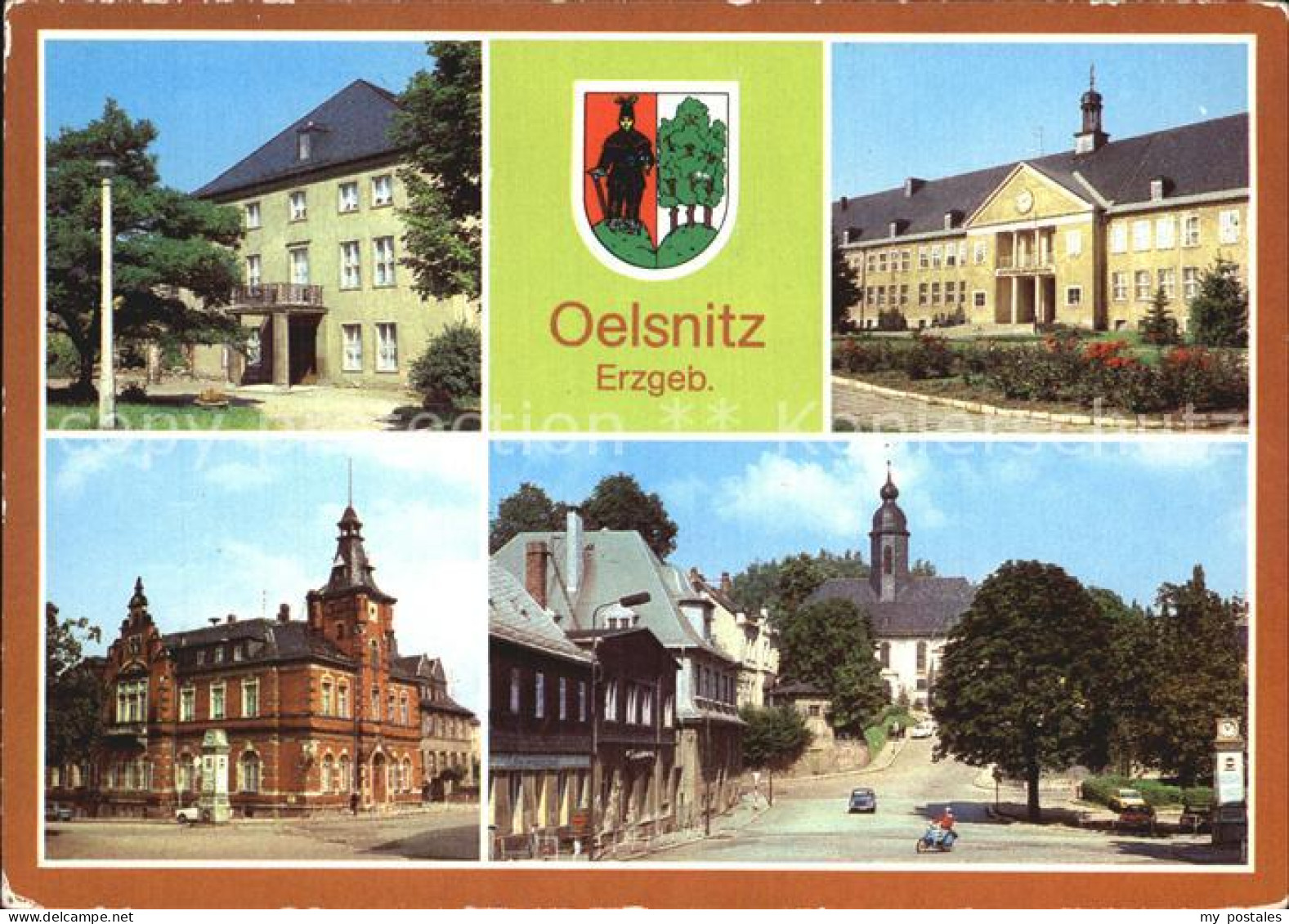 72423990 Oelsnitz Erzgebirge Kulturhaus Hans Marchwitza Rathausplatz Oelsnitz Er - Oelsnitz I. Erzgeb.