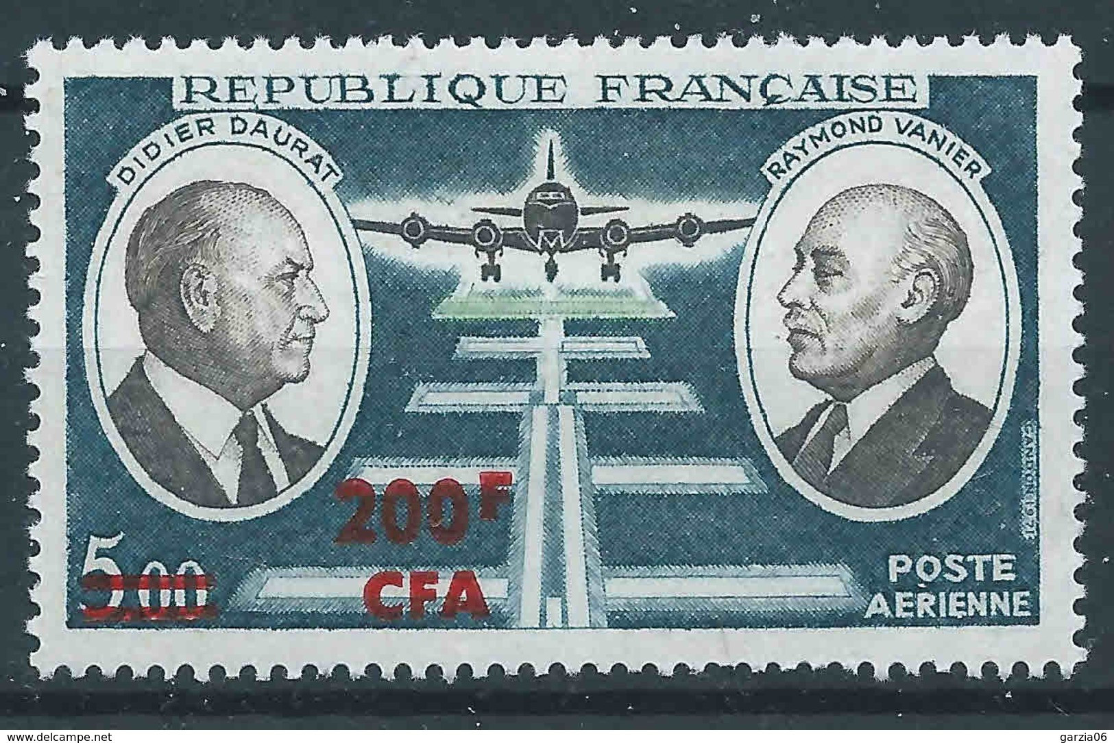 Reunion CFA - 1972 - Daurat Et Vanier  - PA N° 62 - Neuf ** - MNH - Poste Aérienne