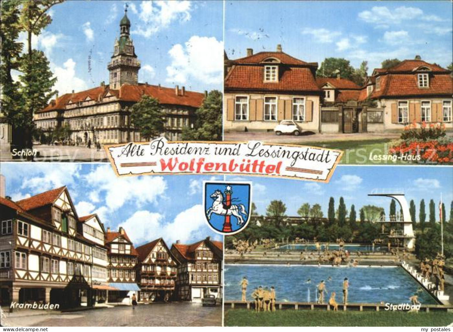 72423531 Wolfenbuettel Schloss Lessinghaus Krambuden Stadtbad Wolfenbuettel - Wolfenbuettel