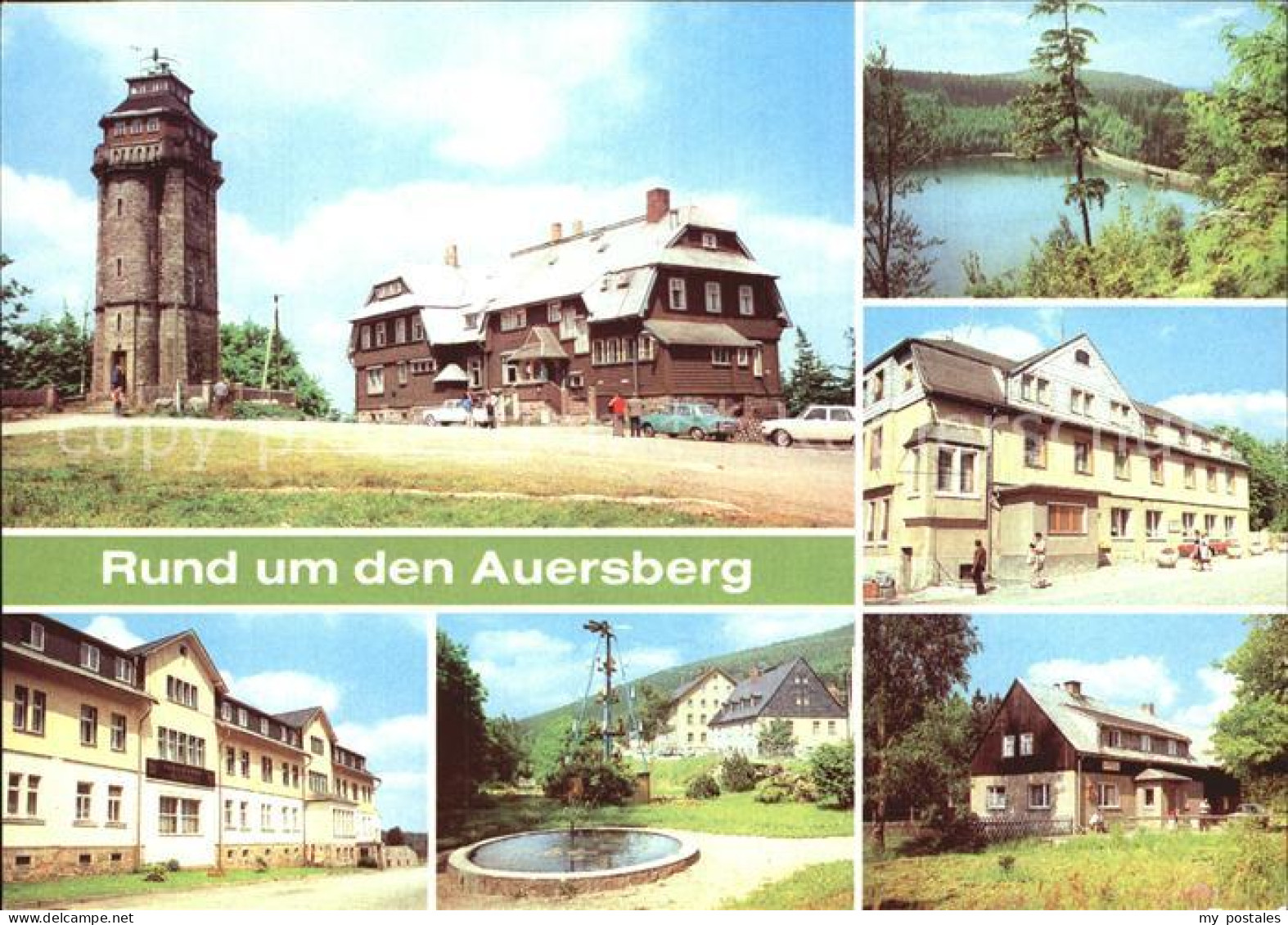 72423506 Auersberg Wildenthal Aussichtsturm Berghotel Auersberg Wildenthal Johan - Eibenstock