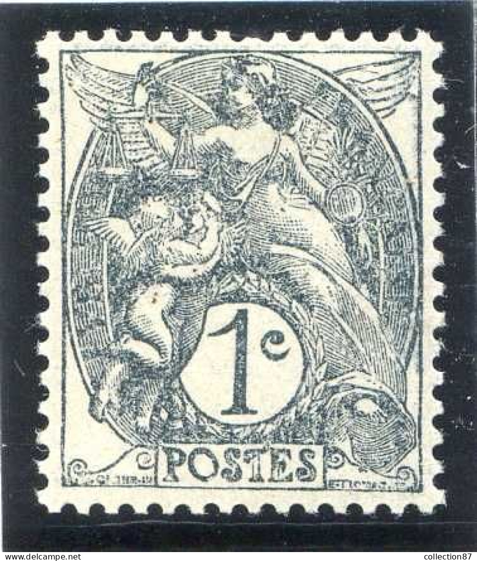 Réf 83 > FRANCE  TYPE BLANC < N° 107 * * 5 Valeurs Variété De Teinte < Neuf Luxe -- MNH * * - 1900-29 Blanc