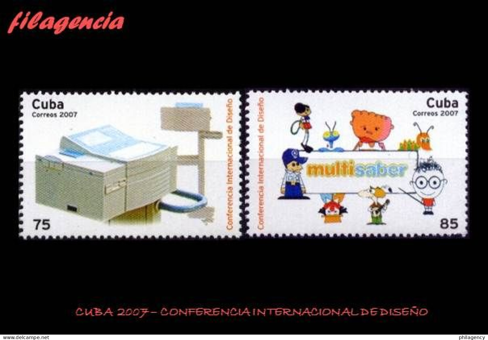 CUBA MINT. 2007-35 EXPOSICIÓN INTERNACIONAL DE DISEÑO FORMA 2007 - Nuevos