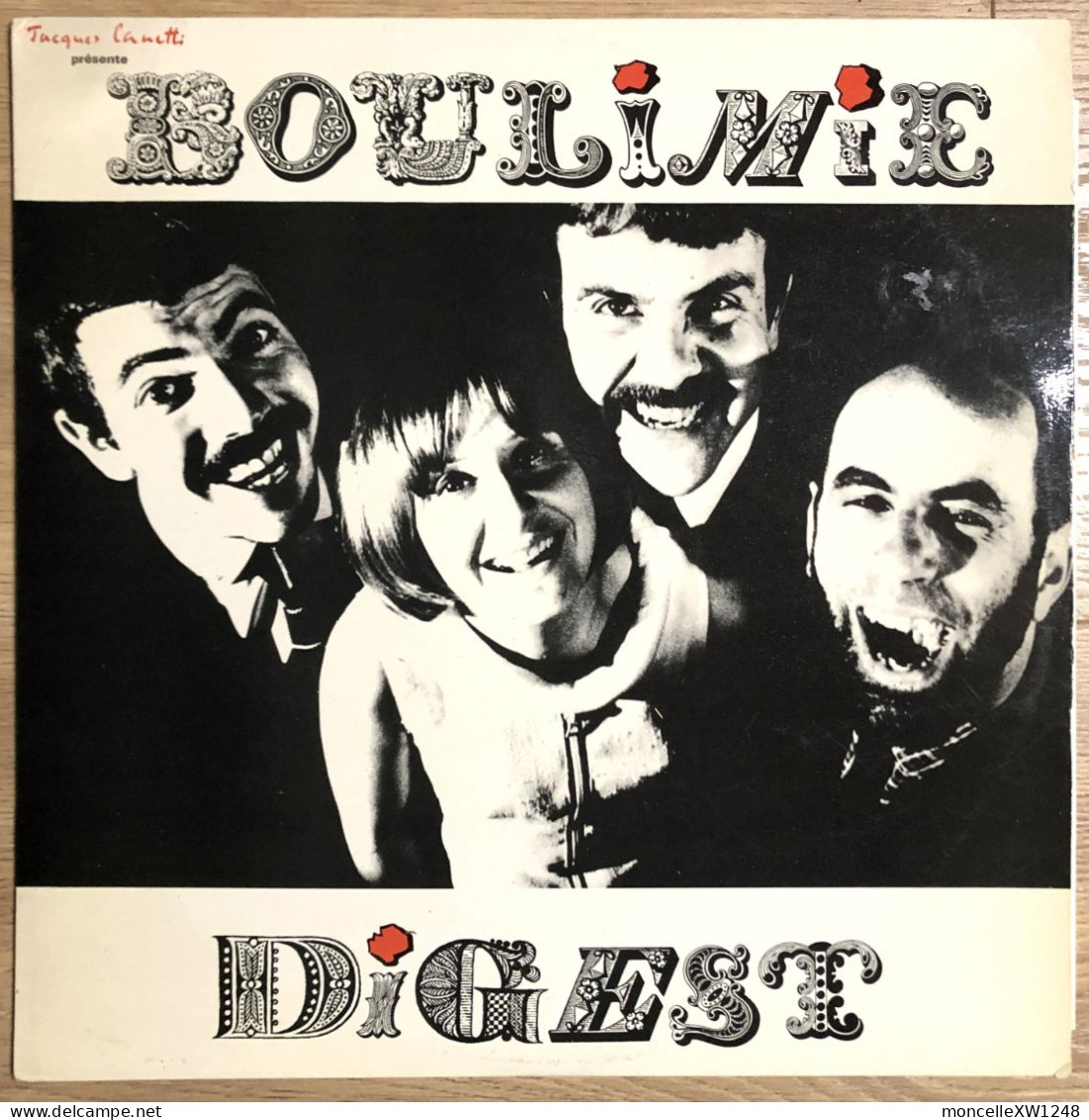 Lova Golovtschiner - 33 T LP Boulimie Digest (197?) - Humor, Cabaret