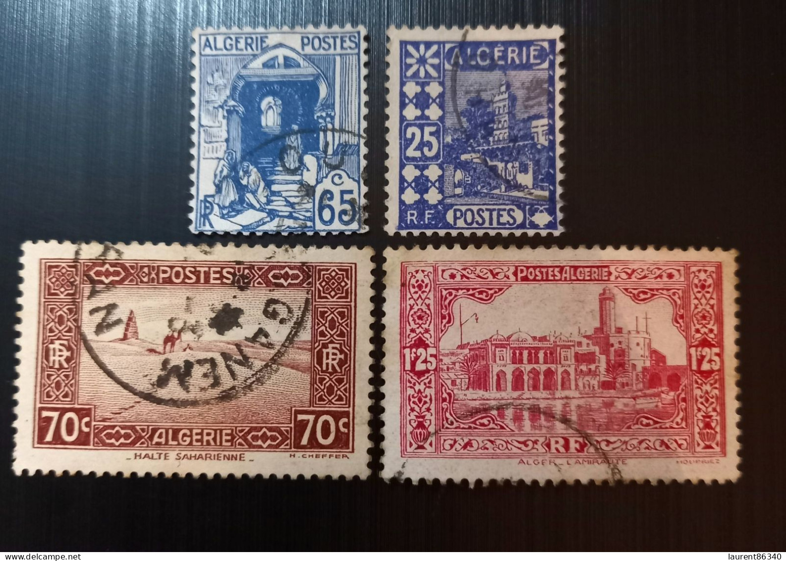 Algérie 1938 -1941 Issues Of 1926-1936 - New Colors - Oblitérés