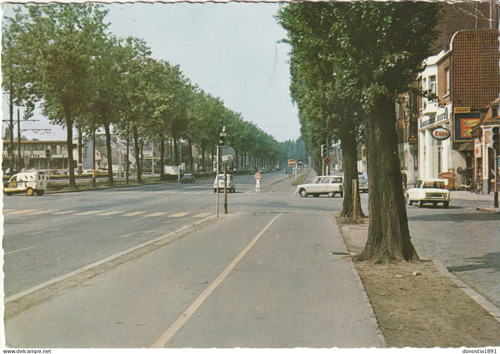MARCQ-en-BAROEUIL (59 Nord) Nouveau Boulevard Au Croisé Laroche -  105x150 Dentelée Glacée - Timbrée 1968 - Marcq En Baroeul