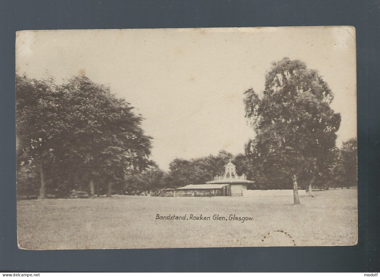 CPA - Royaume-Uni - Ecosse - Bandstand, Rouken Glen - Glasgow - Non Circulée - Renfrewshire