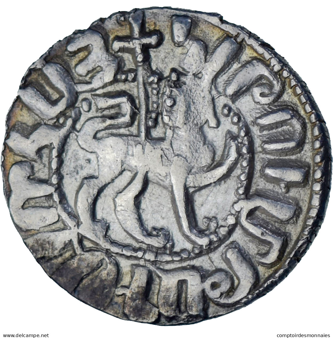 Arménie, Hetoum & Zabel, Tram, 1226-1270, Argent, TTB+ - Armenië