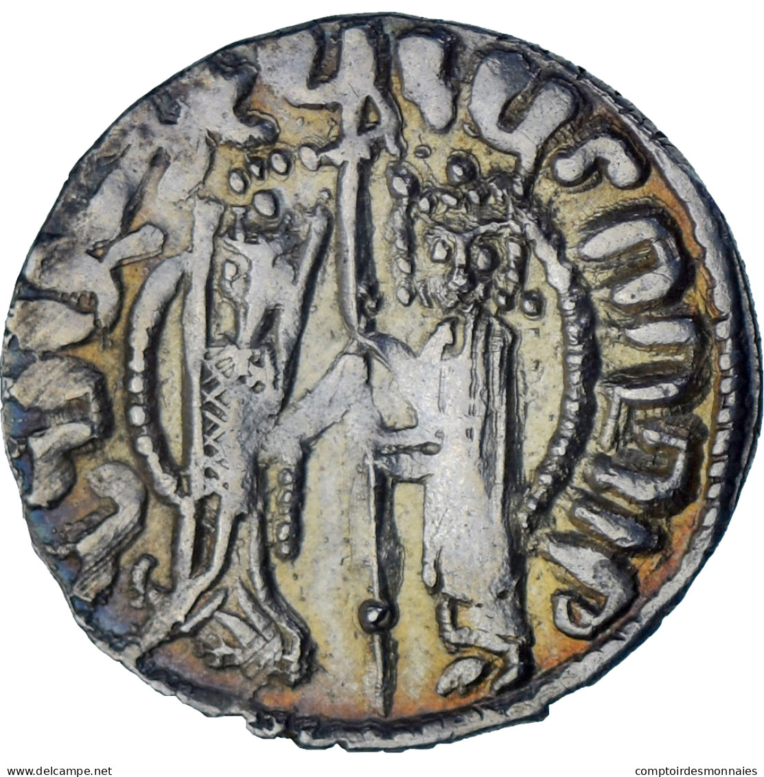 Arménie, Hetoum & Zabel, Tram, 1226-1270, Argent, TTB+ - Armenia