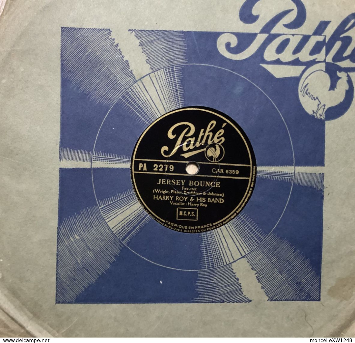 Harry Roy And His Band - 78 T Basin Street Ball (1942) - 78 Rpm - Schellackplatten