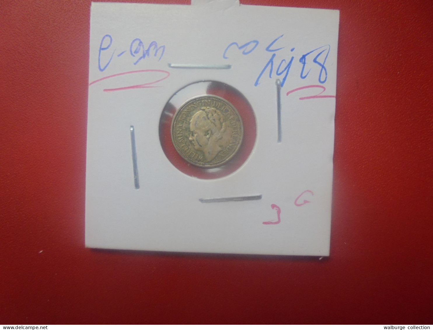 PAYS-BAS 10 Cent 1928 ARGENT (A.8) - 10 Cent