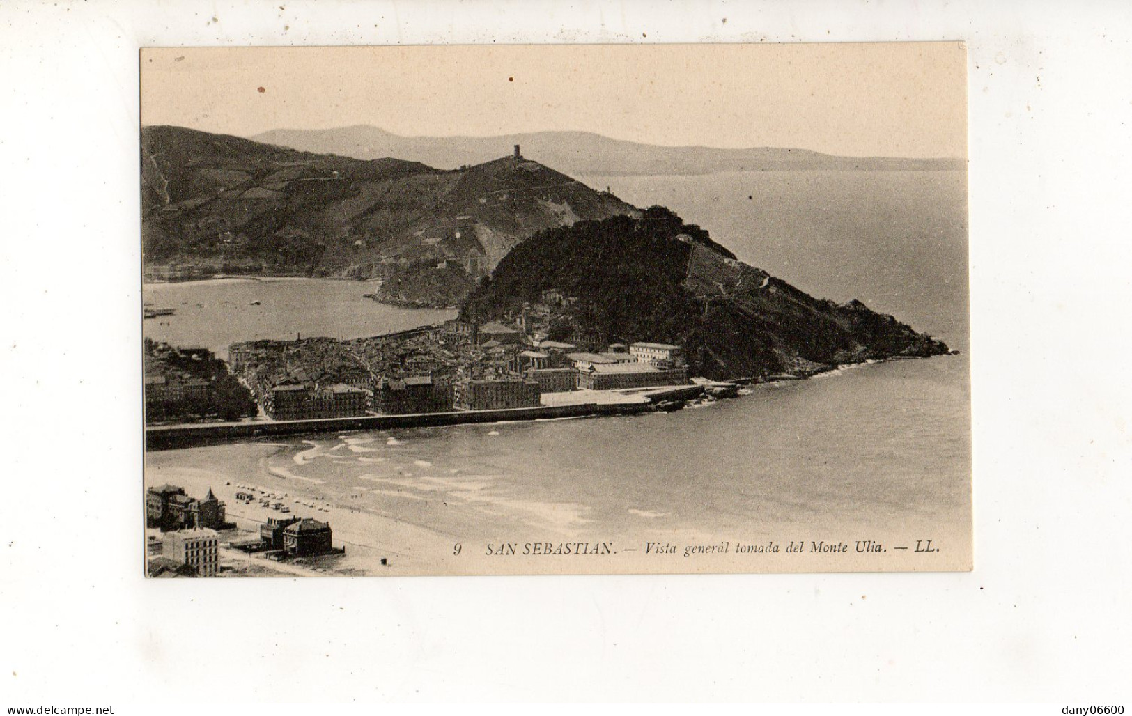 SAN SEBASTIAN - Vista General Tomada Del Monte Ulia  - Andere & Zonder Classificatie