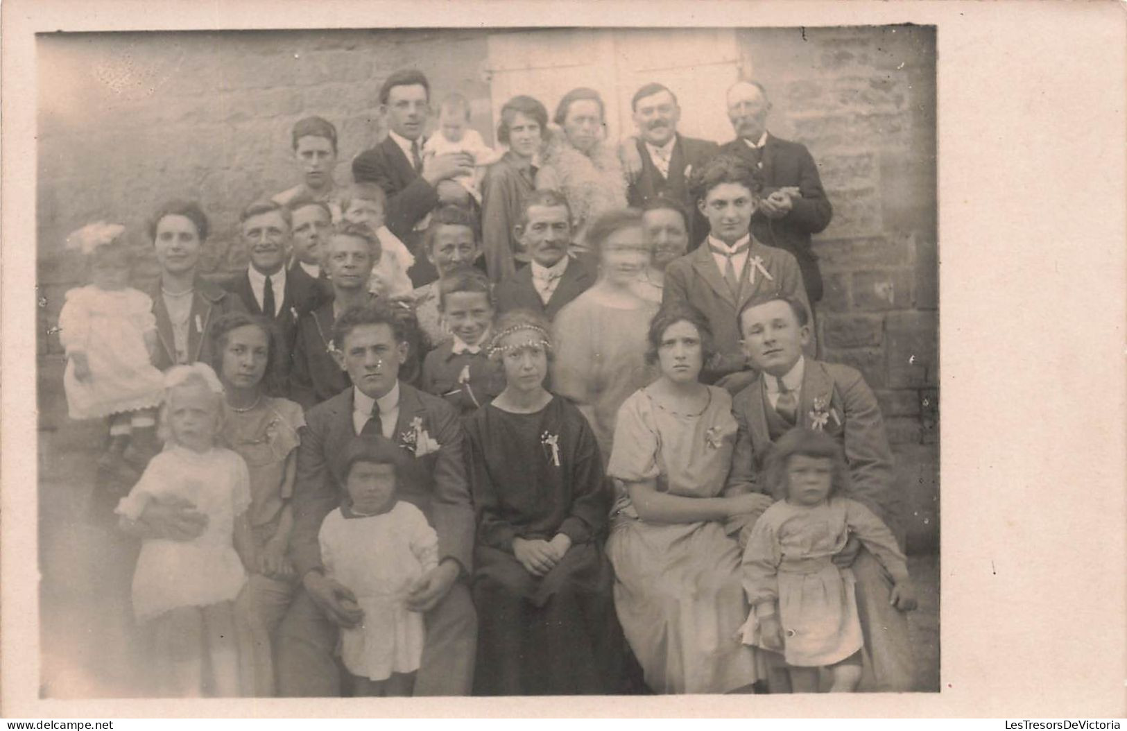 FANTAISIES - Hommes - Photo De Groupe De Gens - Carte Postale Ancienne - Men