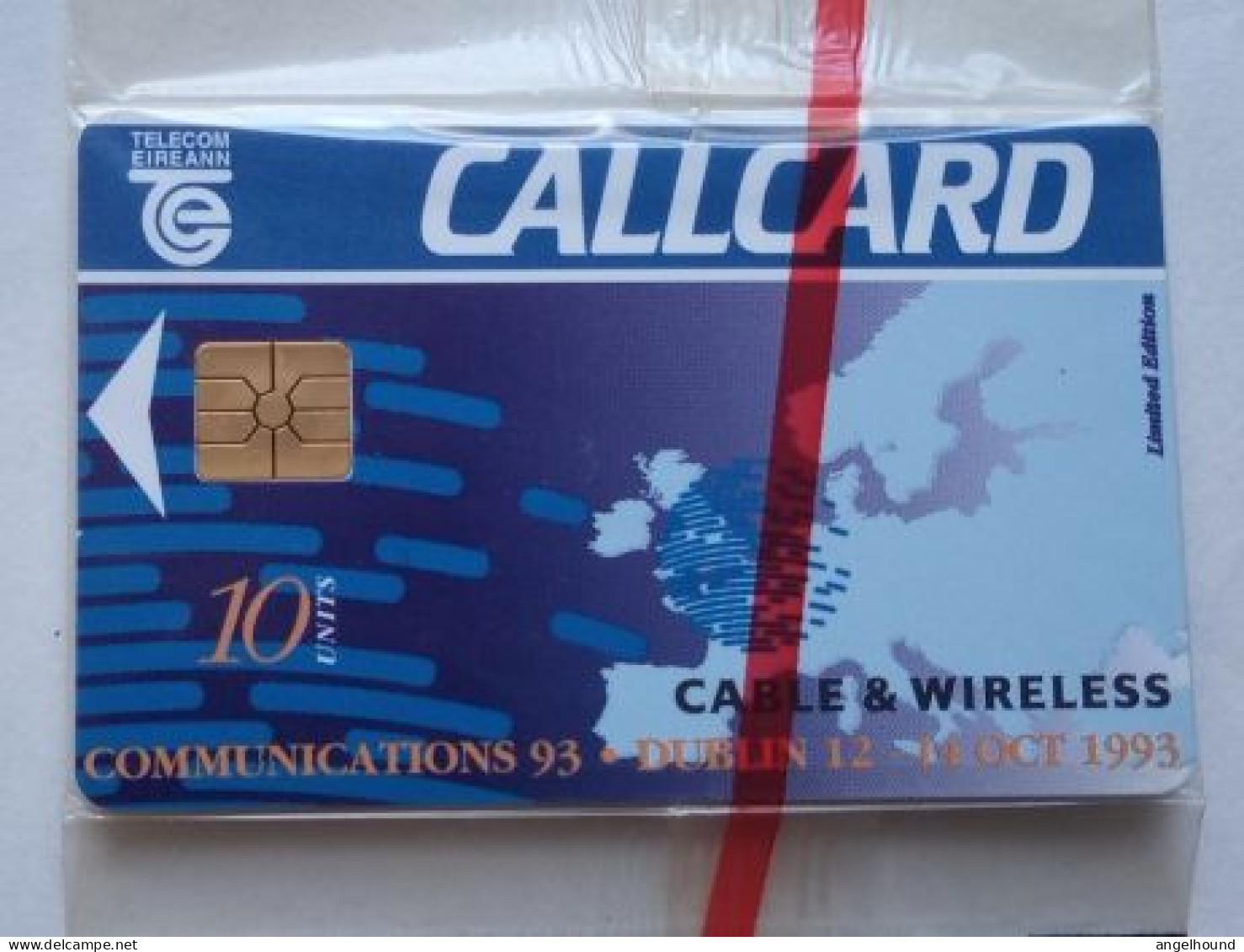 Ireland 10 Units Chip Card MINT - Cable And Wireless - Ireland