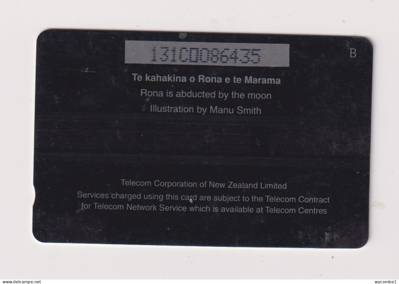 NEW ZEALAND - Maori Legend GPT Magnetic Phonecard - New Zealand