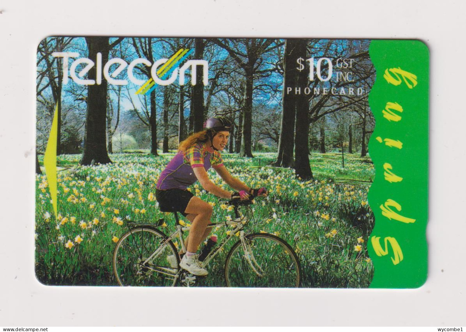 NEW ZEALAND - Cycling GPT Magnetic Phonecard - New Zealand