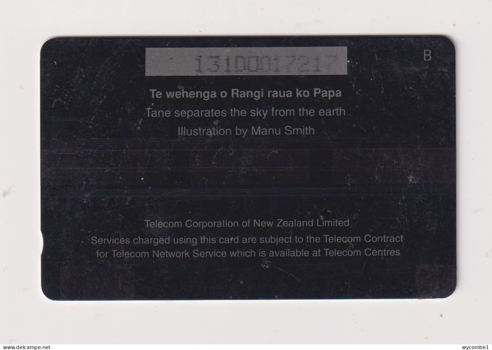 NEW ZEALAND - Maori Legend GPT Magnetic Phonecard - Nueva Zelanda