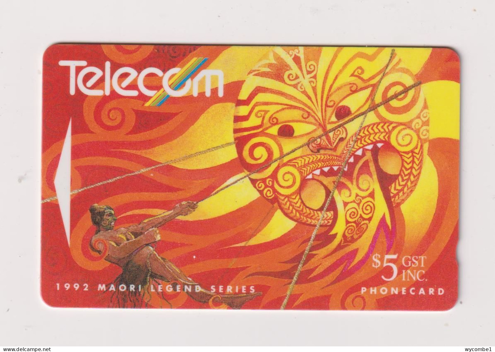 NEW ZEALAND - Maori Legend GPT Magnetic Phonecard - Nieuw-Zeeland