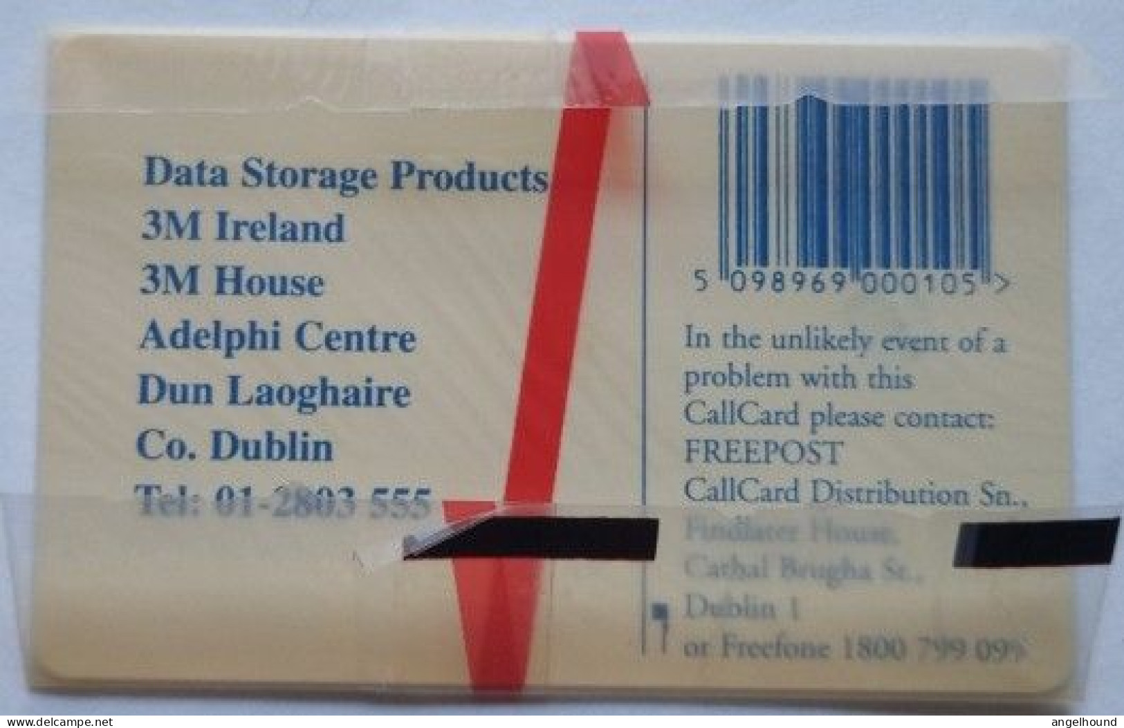 Ireland 10 Units MINT Chip Card - 3M - Irlande