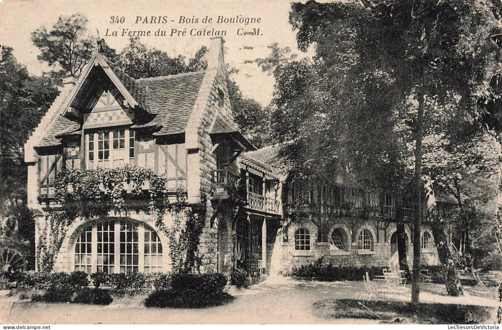 SUISSE - Paris - Bois De Boulogne - Vue Générale De La Ferme Du Pré Catelan - Carte Postale Ancienne - Other Monuments