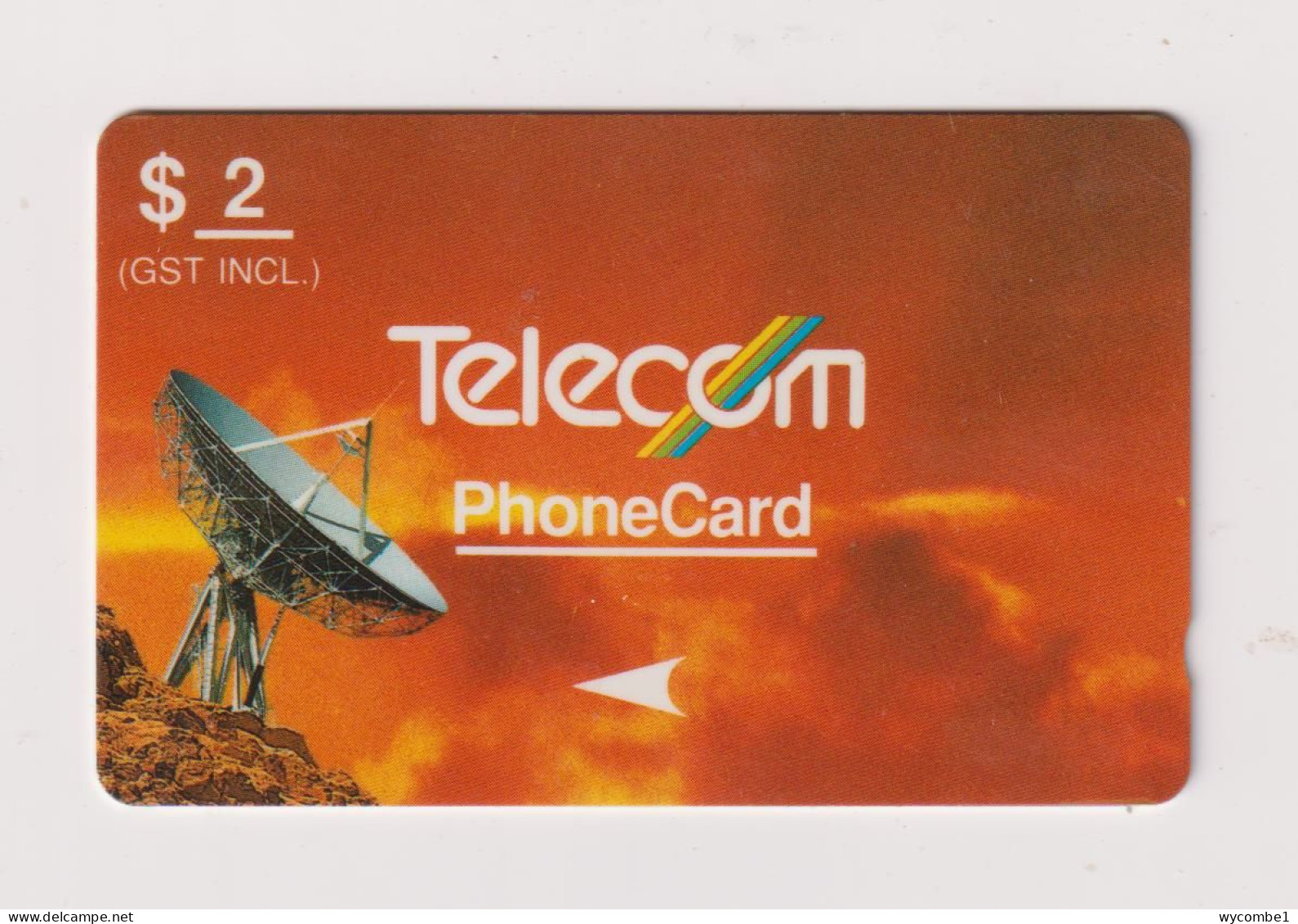 NEW ZEALAND - Satellite Dish GPT Magnetic Phonecard - New Zealand