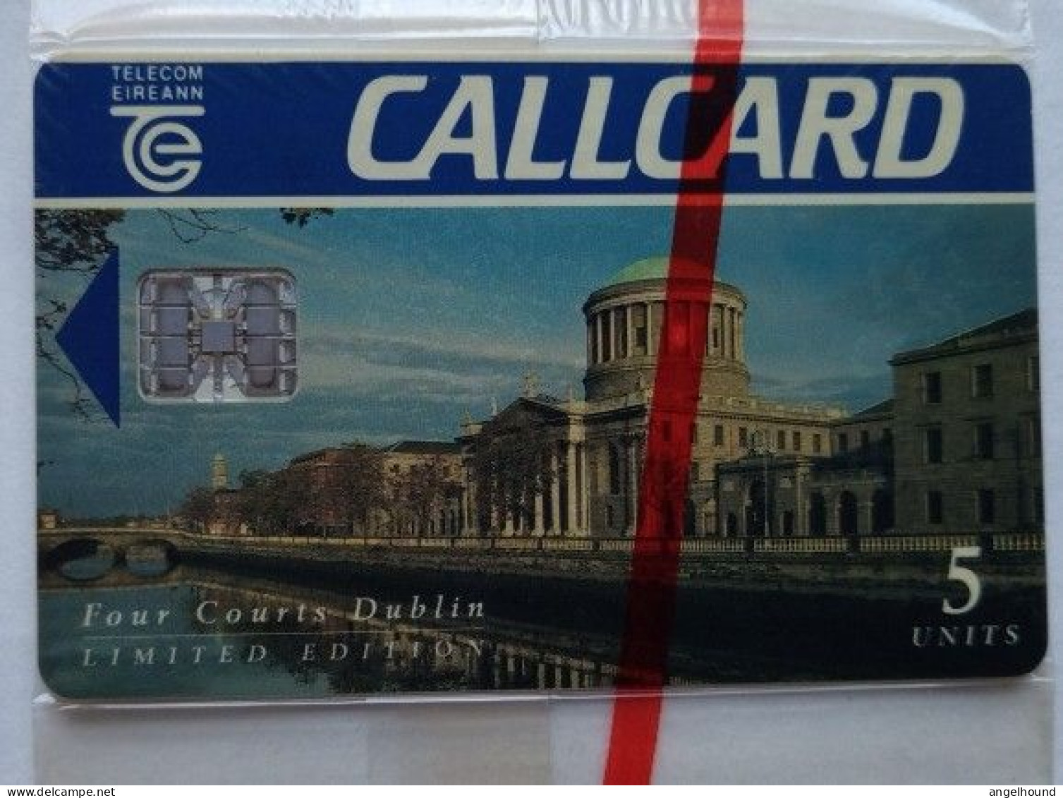 Ireland 5 Units MINT  Chip Card - Four Courts ( Limited Edition ) - Ireland