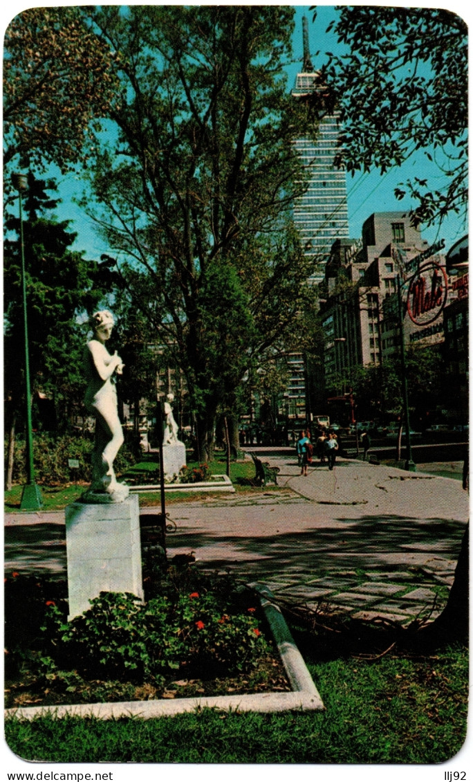 CPSM PF MEXIQUE - MEXICO - La Avenida Juarez Desde La Alameda Central - Mexico