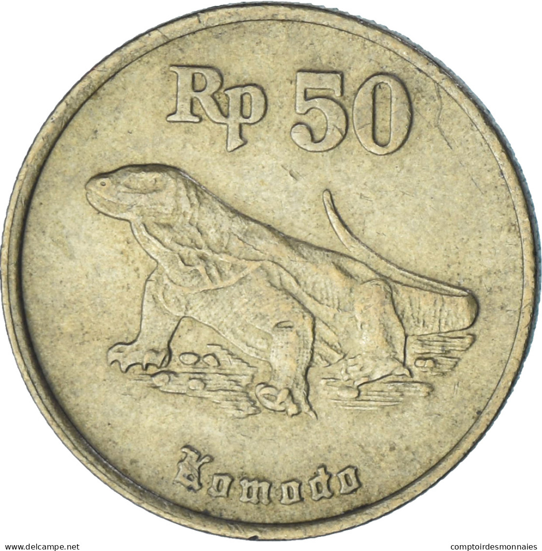 Indonésie, 50 Rupiah, 1993 - Indonesien