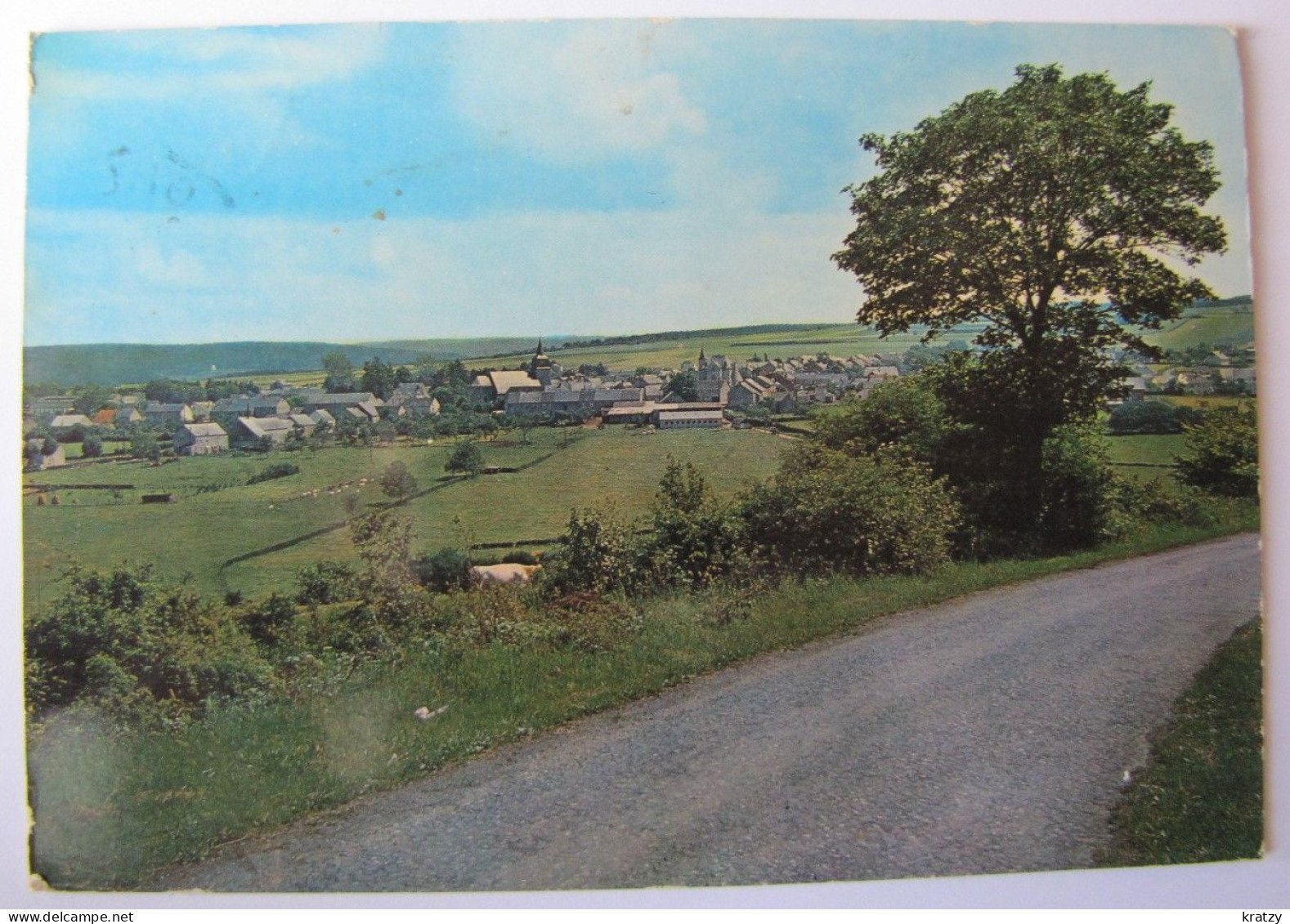 BELGIQUE - LUXEMBOURG - WELLIN - Panorama Vu De La Marlière - Wellin