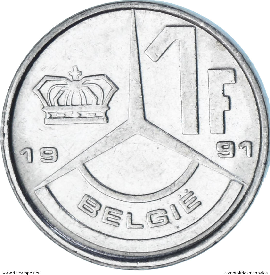 Belgique, Frank, 1991 - 1 Franc