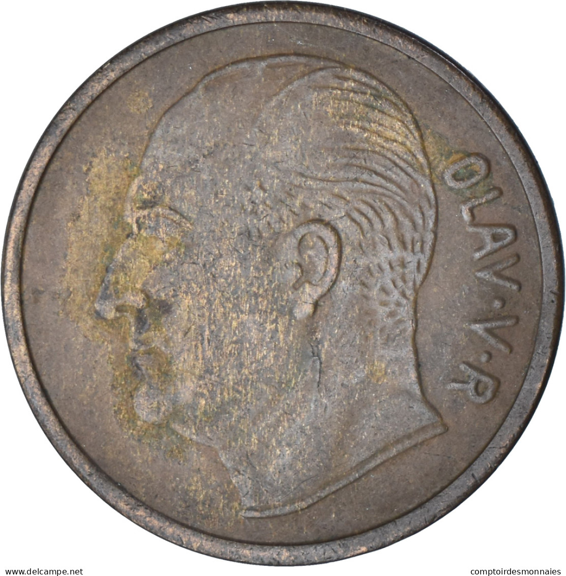 Norvège, 5 Öre, 1966 - Norvège