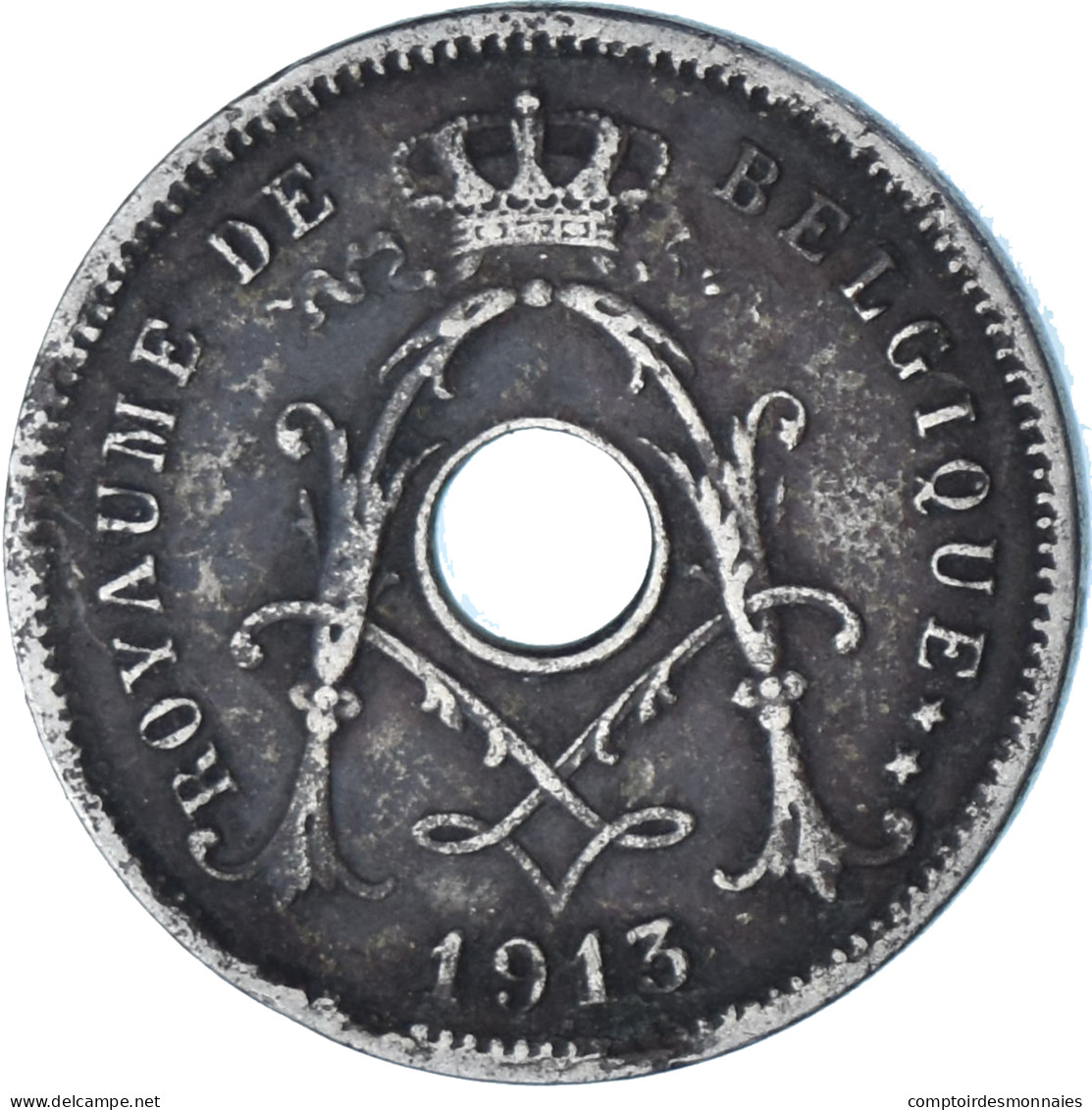 Belgique, 5 Centimes, 1913 - 5 Cent