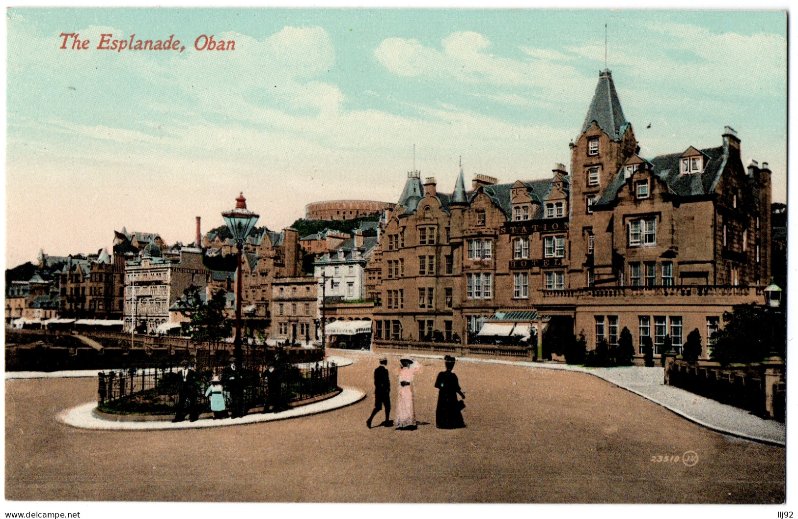 CPA ROYAUME UNI - OBAN - The Esplanade - UK Old Postcard - Argyllshire