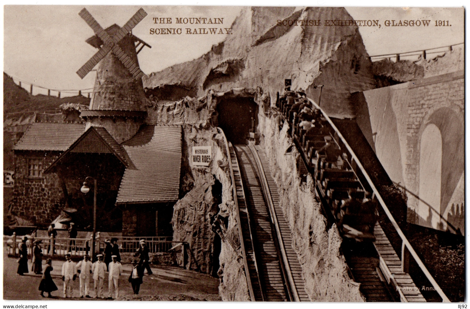 CPA UK - GLASGOW - The Mountain Scenic Railway - Scottisch Exhibition 1911 - Lanarkshire / Glasgow