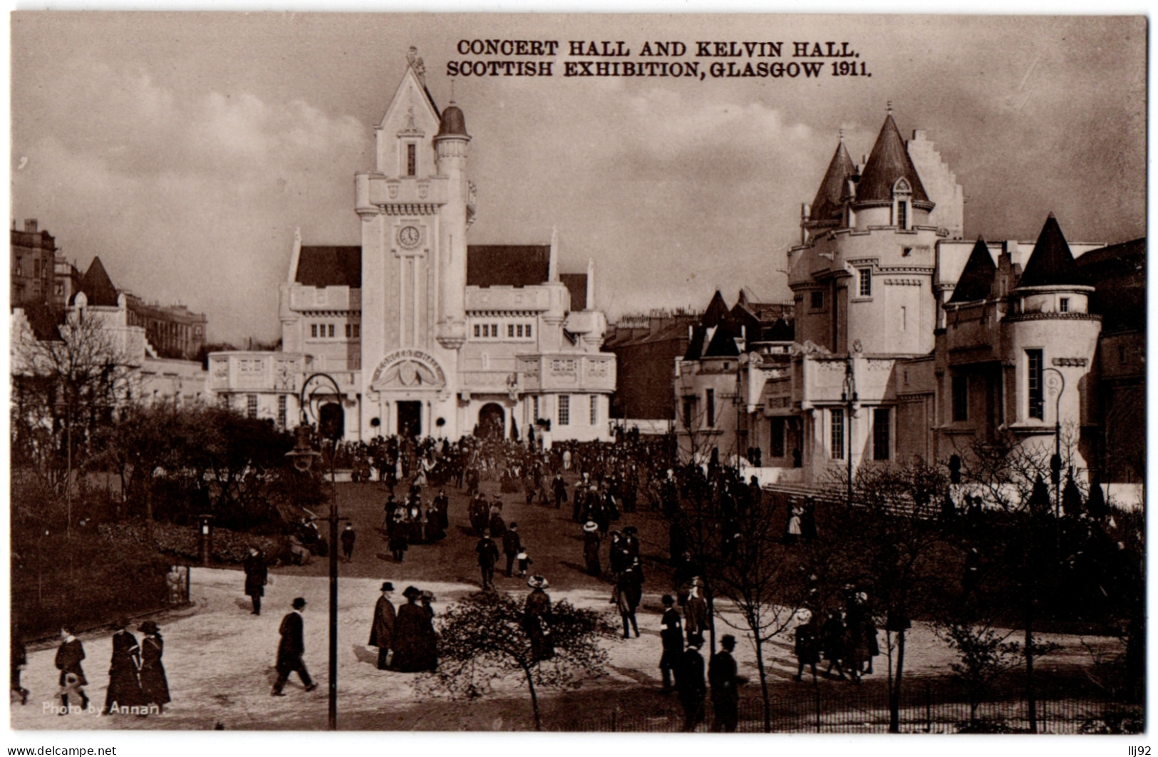 CPA GLASGOW - Concert Hall And Kelvin Hall - Scottisch Exhibition 1911 - UK - Lanarkshire / Glasgow