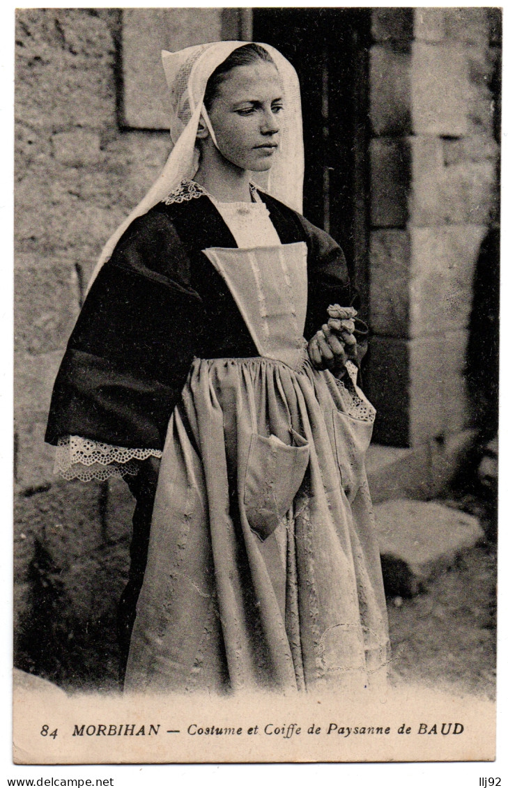 CPA 56 - BAUD (Morbihan) - 84. Costume Et Coiffe De Paysanne De Baud - Baud