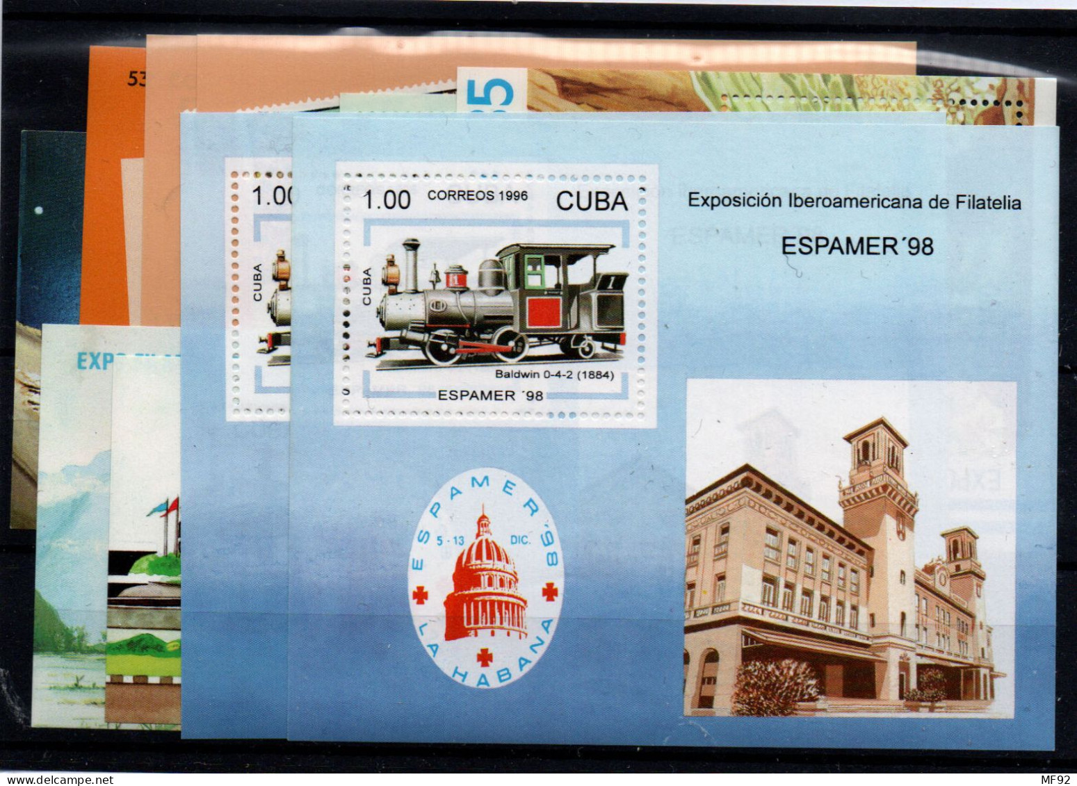 Cuba (Hojas Bloque) Nº 80/84, 89. Año 1984/98 - Blocks & Sheetlets