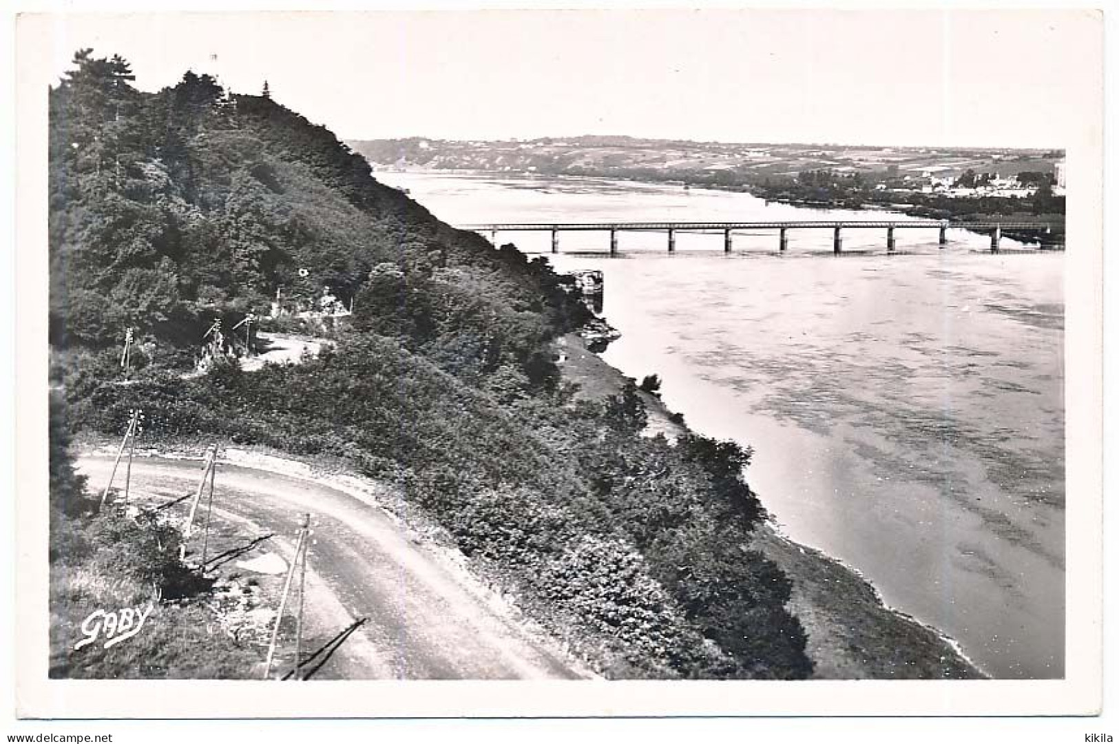 CPSM 9 X 14 Maine Et Loire CHAMPTOCEAUX Pont D'Oudon Sur La Loire - Champtoceaux