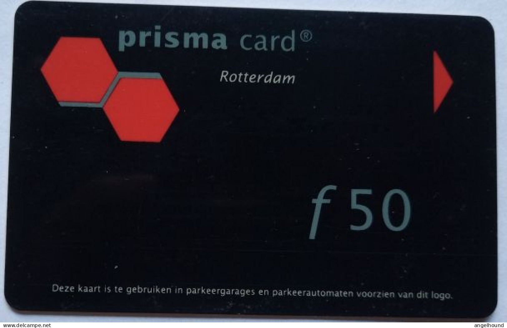 Netherlands Parking F 50 Prisma Card - Otros & Sin Clasificación