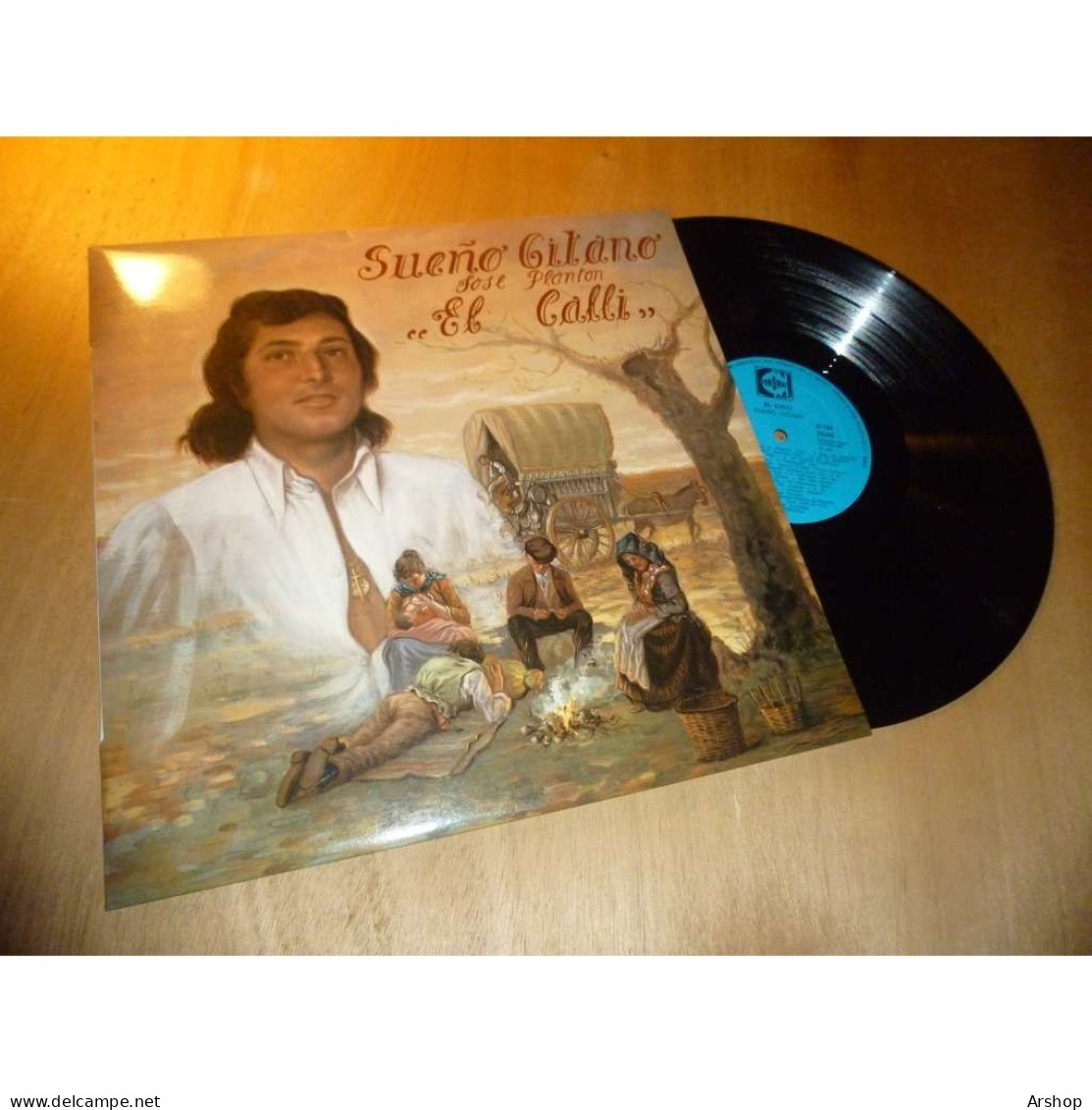 JOSE PLANTON EL CALLI Sueno Gitano FLAMENCO GYPSY FONORUZ D 144 Espagne Lp Dédicacé - Andere - Spaans