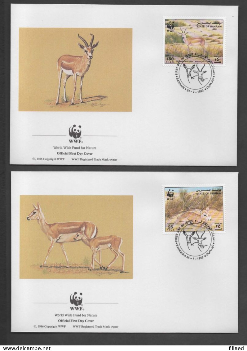 FDC WWF: Bahrain 24-1-1993 - FDC